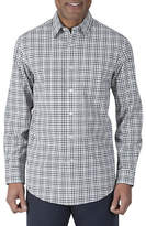 Thumbnail for your product : Haggar HERITAGE Long Sleeve Cotton Plaid Shirt