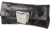 Thumbnail for your product : Prada Leather Buckle Clutch