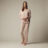 Thumbnail for your product : Love & Lore Azalea Pajama Set, Blush Stripe Medium