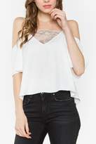 Thumbnail for your product : Sugar Lips Flirty Cold Shoulder Top