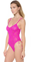 Thumbnail for your product : Hanky Panky Signature Lace Thong Teddy