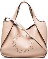 Stella McCartney Beige Logo Tote Bag 