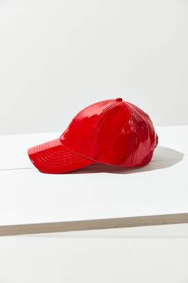 Urban Outfitters Rachel Patent Faux Leather Baseball Hat