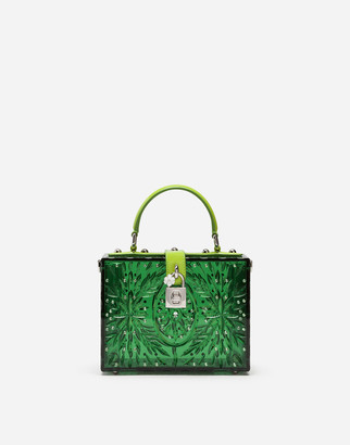 Dolce & Gabbana Dolce Box Bag In Cinderella Sint Glass