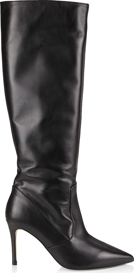 L'Agence Lena III Tall Leather Boots - ShopStyle