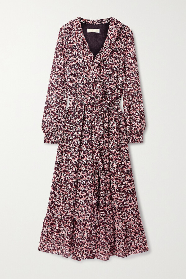 Scuba Dress Michael Kors Floral Midi Dresses Michael Michael Kors