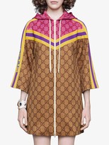 Thumbnail for your product : Gucci GG technical jersey dress with zip
