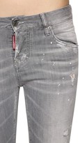 Thumbnail for your product : DSQUARED2 Cool Girl Cropped Cotton Denim Jeans