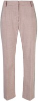 Thumbnail for your product : Derek Lam 10 Crosby Cropped Checked Trouser