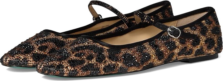 Blue by Betsey Johnson Lorel Women's Slippers Nu Leopard : 10 M Leather