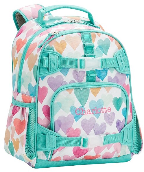 pottery barn rainbow backpack