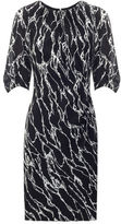 Thumbnail for your product : Whistles Jocelyn Marble Print Bodycon