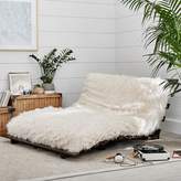 Thumbnail for your product : Pottery Barn Teen Furlicious Faux-Fur Futon Set, Simply White, Twin