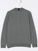 Thumbnail for your product : Armani Junior zipped cardigan