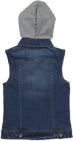 Thumbnail for your product : Tractr Basic Hooded Vest (Kid) - Vintage Indigo-Small