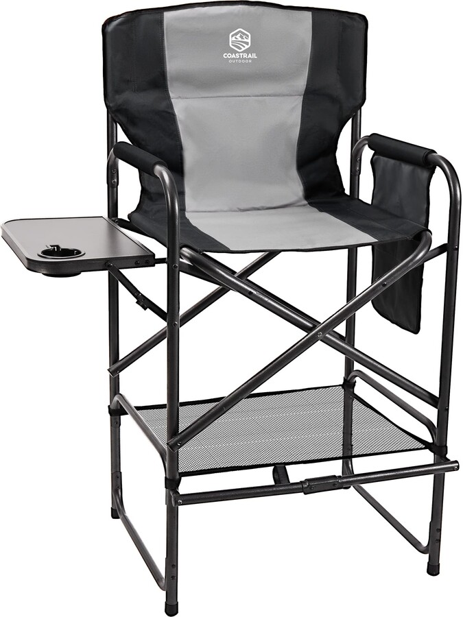 Coastrail Outdoor Tall Directors Chair Foldable 30" Bar Height ShopStyle