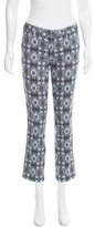 Thumbnail for your product : Tory Burch Printed Straight-Leg Jeans