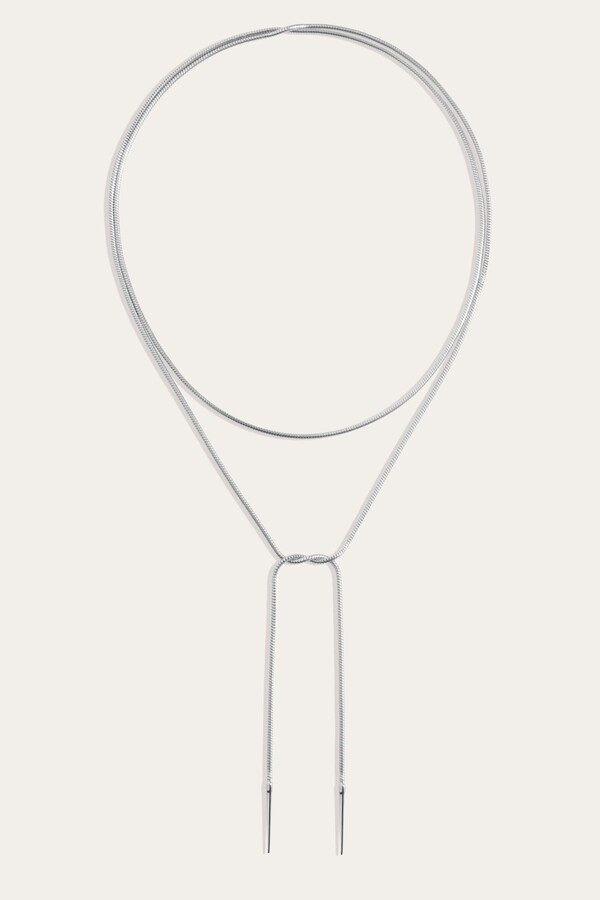 AUrate New York Aurate x Frye: Lasso Wrap Necklace