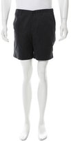 Thumbnail for your product : Prada Woven Flat Front Shorts