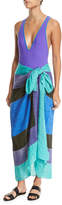 Thumbnail for your product : Diane von Furstenberg Ellry Dotted Swim Coverup Pareo Scarf, One Size