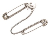 Thumbnail for your product : WGACA What Goes Around Comes Around Vintage Chanel Safety Pin Brooch
