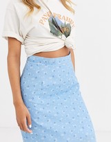 Thumbnail for your product : Daisy Street midaxi skirt in ditsy floral