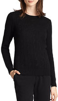 Thumbnail for your product : Ralph Lauren Black Label Cable-Knit Cashmere Sweater