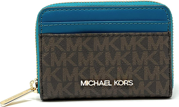 Michael Kors Medium Crossgrain Leather Wallet - ShopStyle