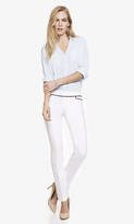 Thumbnail for your product : Express Ultimate Double Weave Slim Leg Columnist Pant
