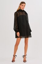 Thumbnail for your product : Finders Keepers JULIETTA LONG SLEEVE DRESS Black