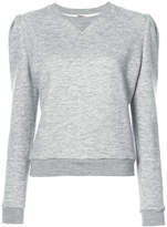 Thumbnail for your product : Adam Lippes Luxe jersey sweatshirt with puff sleeves