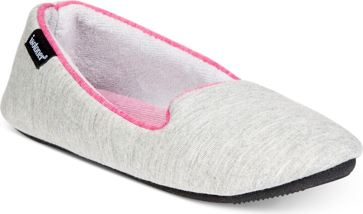 Isotoner Signature Women's Jersey Nicole Loafer with Memory Foam -  ShopStyle Slippers