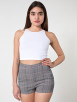 Thumbnail for your product : American Apparel Plaid Basic Tap Short