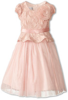 Thumbnail for your product : Pippa & Julie Lace Peplum Dress (Toddler/Little Kids)