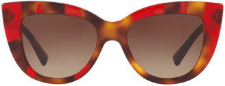Valentino Acetate Cat-Eye Sunglasses