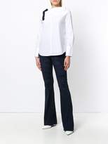 Thumbnail for your product : Drome flared fitted trousers