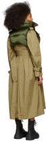 Thumbnail for your product : Sacai Beige Coated Cotton Trench Coat