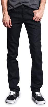 Victorious Mens Skinny Fit Unwashed Raw Denim Jeans DL938 - 40/30