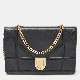 Diorama Mini bag in brown leather Dior - Second Hand / Used – Vintega