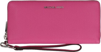Michael Kors Jet Set Monogram Pink Small Wallet - ShopStyle