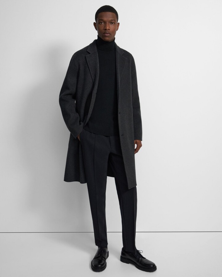 Theory Suffolk Coat in Double-Face Wool-Cashmere - ShopStyle