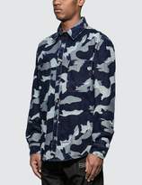 Thumbnail for your product : Valentino Denim Camo Shirt