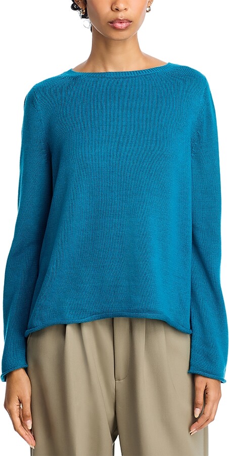 Eileen Fisher Bateau Neck Sweater