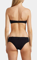 Thumbnail for your product : Lisa Marie Fernandez Women's Genevieve Seersucker Strapless Bikini - Black