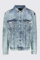 Thumbnail for your product : boohoo Big & Tall Denim Western Jacket