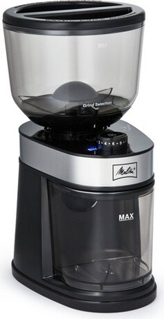 Melitta MelittaMolinoCoffeeMillGrinder:ElectricBurrGrinder,14Settings,8CupCapacity,StainlessSteel&Plastic,Black