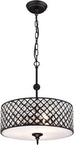 Thumbnail for your product : House of Hampton Sayler 3-Light Drum Chandelier