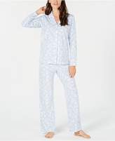 Thumbnail for your product : Charter Club Petite Printed Fleece Pajama Set, Created for Macy's