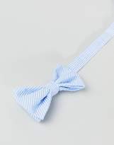 Thumbnail for your product : Gianni Feraud Seersucker Bow Tie and Pocket Square