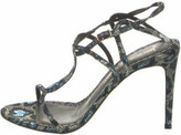 Thumbnail for your product : Jean-Michel Cazabat Animal Print T-Strap Sandals